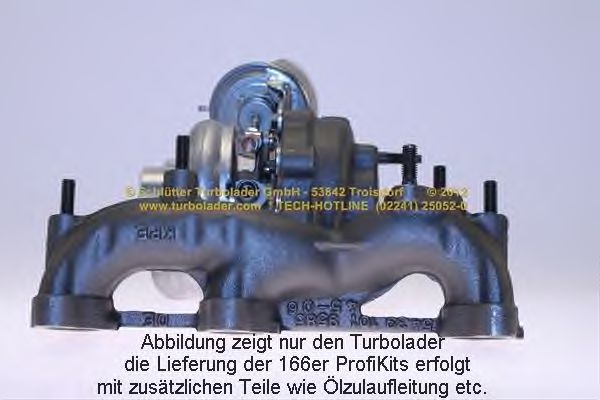 SCHLÜTTER TURBOLADER 166-02480 Компрессор, наддув 