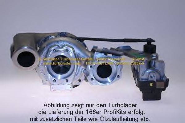 SCHLÜTTER TURBOLADER PRO-02520 Компрессор, наддув 