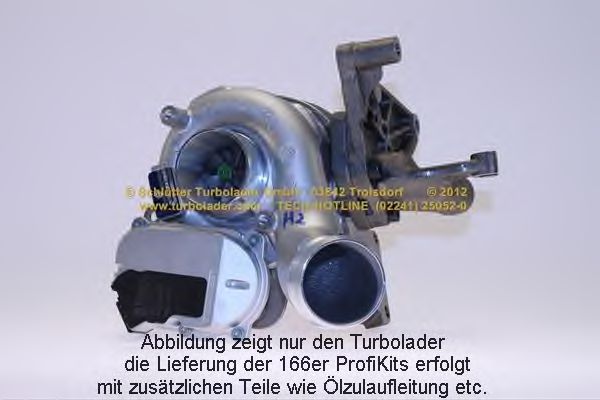SCHLÜTTER TURBOLADER PRO-02540 Компрессор, наддув 