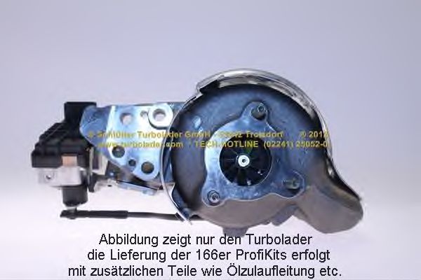 SCHLÜTTER TURBOLADER PRO-01580 Компрессор, наддув 