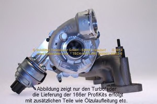 SCHLÜTTER TURBOLADER PRO-02670 Компрессор, наддув 