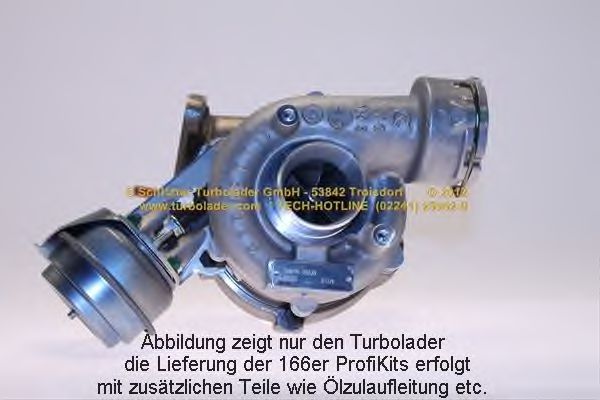 SCHLÜTTER TURBOLADER 166-02710 Компрессор, наддув 