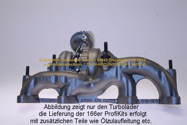 SCHLÜTTER TURBOLADER 166-02730 Компрессор, наддув 