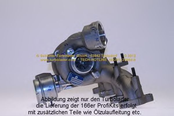 SCHLÜTTER TURBOLADER 166-02781 Компрессор, наддув 
