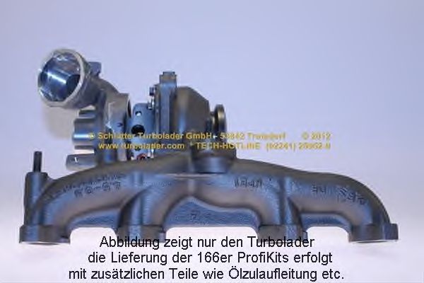 SCHLÜTTER TURBOLADER 166-02790 Компрессор, наддув 