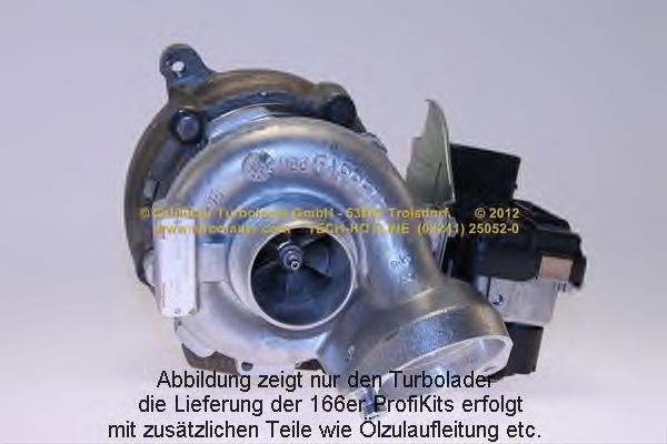 SCHLÜTTER TURBOLADER 166-04041 Компрессор, наддув 