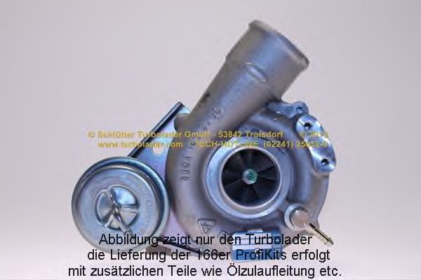 SCHLÜTTER TURBOLADER 166-04080 Компрессор, наддув 