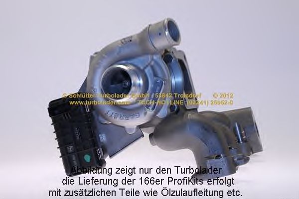 SCHLÜTTER TURBOLADER 166-05075 Компрессор, наддув 