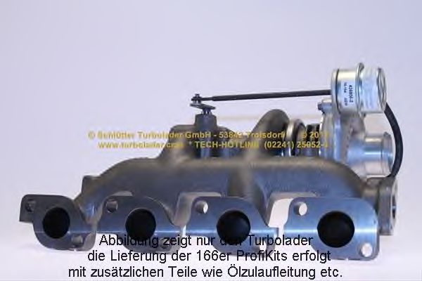 SCHLÜTTER TURBOLADER 166-05111 Компрессор, наддув 