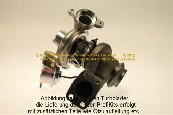 SCHLÜTTER TURBOLADER 166-05133 Компрессор, наддув 