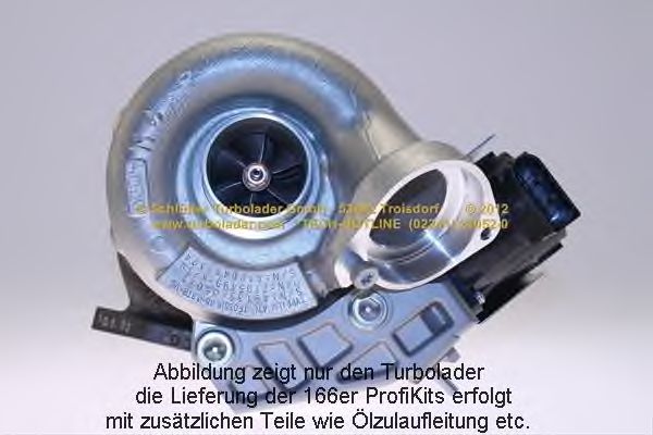 SCHLÜTTER TURBOLADER 166-05181 Компрессор, наддув 