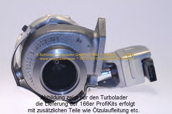 SCHLÜTTER TURBOLADER 166-05225 Компрессор, наддув 