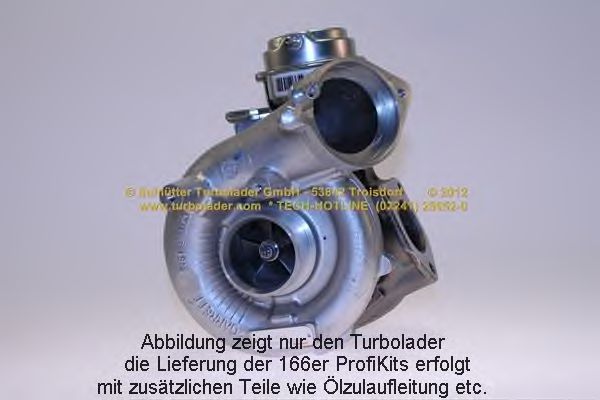 SCHLÜTTER TURBOLADER 166-06015 Компрессор, наддув 