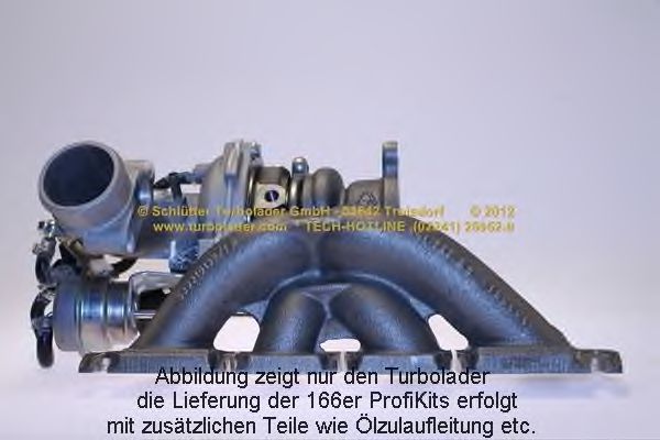 SCHLÜTTER TURBOLADER 166-06040 Компрессор, наддув 