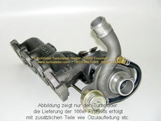 SCHLÜTTER TURBOLADER 166-07010EOL Компрессор, наддув 