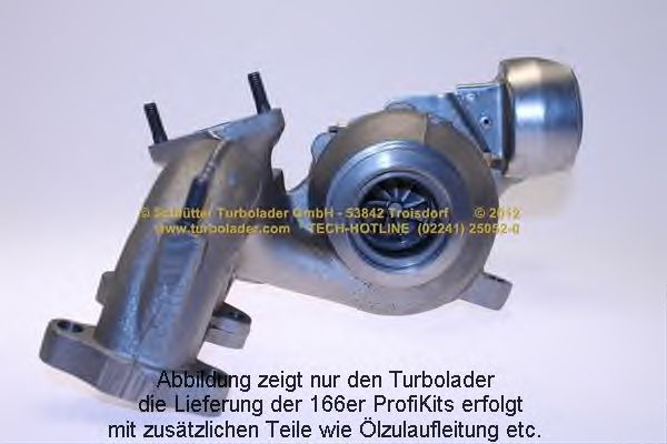 SCHLÜTTER TURBOLADER 166-07030 Компрессор, наддув 