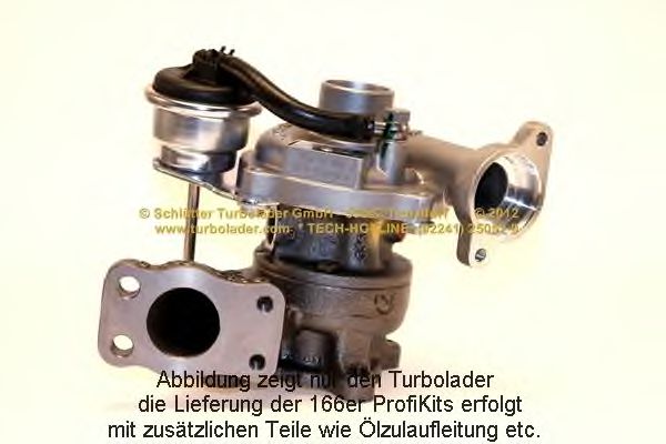 SCHLÜTTER TURBOLADER 166-07040 Компрессор, наддув 
