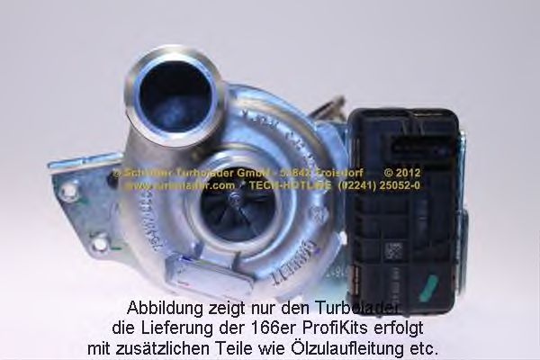 SCHLÜTTER TURBOLADER 166-09015 Компрессор, наддув 