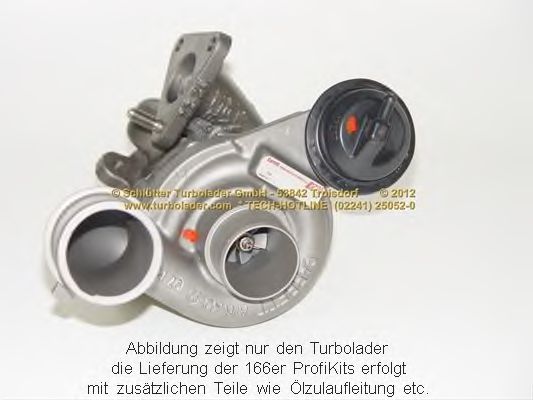 SCHLÜTTER TURBOLADER 166-09070 Компрессор, наддув 