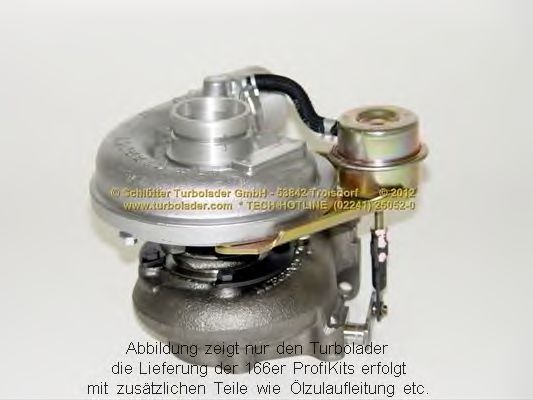 SCHLÜTTER TURBOLADER 166-09081 Компрессор, наддув 
