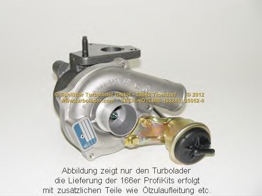 SCHLÜTTER TURBOLADER 166-09170 Компрессор, наддув 