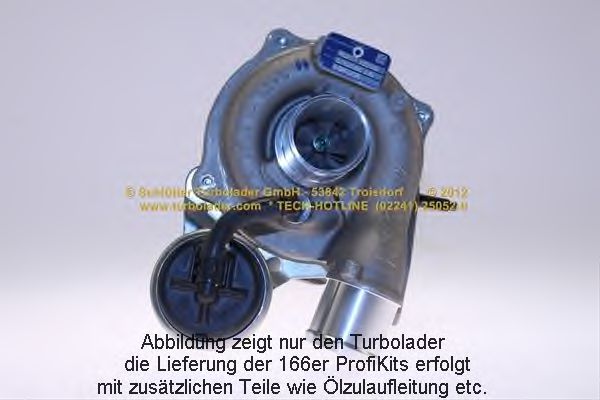 SCHLÜTTER TURBOLADER 166-09220 Компрессор, наддув 