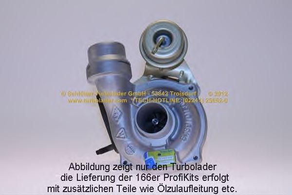 SCHLÜTTER TURBOLADER 166-09250 Компрессор, наддув 