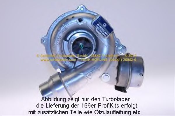 SCHLÜTTER TURBOLADER 166-09265 Компрессор, наддув 