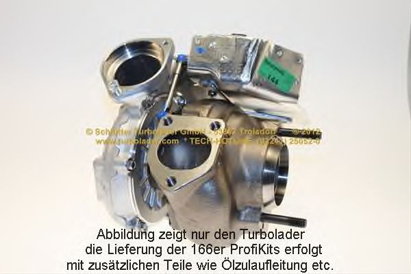 SCHLÜTTER TURBOLADER 166-09285 Компрессор, наддув 
