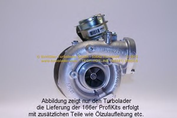 SCHLÜTTER TURBOLADER 166-09291 Компрессор, наддув 