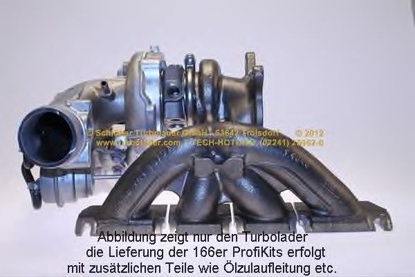 SCHLÜTTER TURBOLADER 166-09330 Компрессор, наддув 