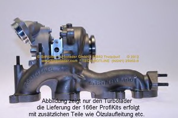 SCHLÜTTER TURBOLADER 166-09345 Компрессор, наддув 