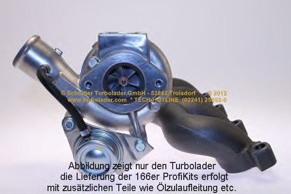 SCHLÜTTER TURBOLADER 166-09375 Компрессор, наддув 