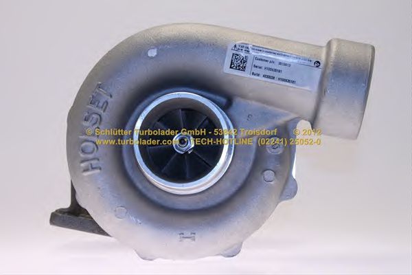 SCHLÜTTER TURBOLADER 186-00470 Компрессор, наддув 