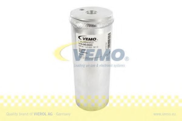VEMO V10-06-0003 Осушитель, кондиционер для AUDI TT (Ауди Тт) VEMO V10-06-0003 Осушитель, кондиционер для AUDI TT (Ауди Тт)