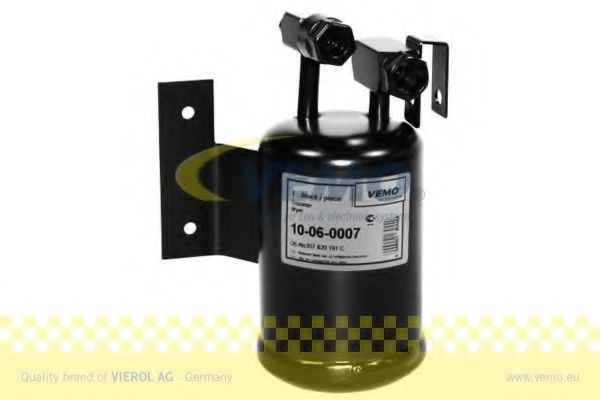VEMO V10-06-0007 Осушитель, кондиционер для VOLKSWAGEN CORSAR (Фольксваген Cорсар) VEMO V10-06-0007 Осушитель, кондиционер для VOLKSWAGEN CORSAR (Фольксваген Cорсар)