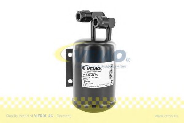 VEMO V10-06-0025 Осушитель, кондиционер для VOLKSWAGEN JETTA II (Фольксваген Жэтта 2) VEMO V10-06-0025 Осушитель, кондиционер для VOLKSWAGEN JETTA II (Фольксваген Жэтта 2)