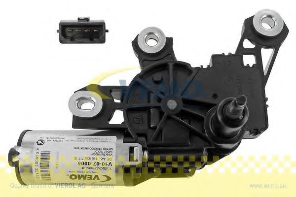 VEMO V10-07-0005 Двигатель стеклоочистителя для VOLKSWAGEN BORA (Фольксваген Бора) VEMO V10-07-0005 Двигатель стеклоочистителя для VOLKSWAGEN BORA (Фольксваген Бора)