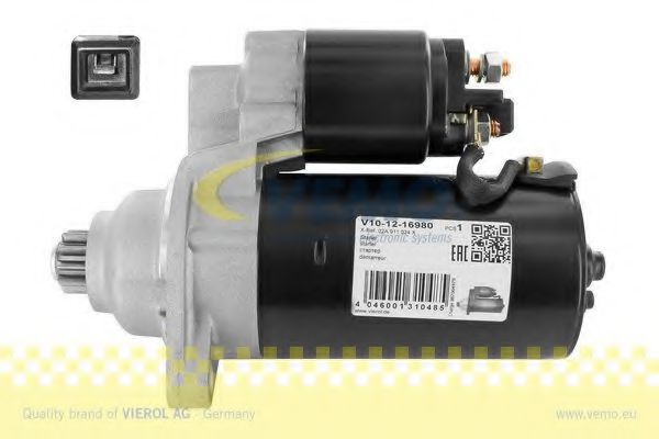 VEMO V10-12-16980 Стартер для VOLKSWAGEN SHARAN (Фольксваген Шаран) VEMO V10-12-16980 Стартер для VOLKSWAGEN SHARAN (Фольксваген Шаран)
