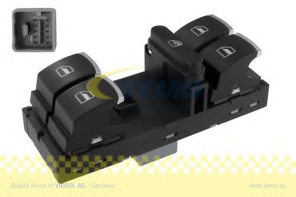 VEMO V10-73-0255 Выключатель, стеклолодъемник для VOLKSWAGEN PASSAT ALLTRACK (Фольксваген Пассат олтрек) VEMO V10-73-0255 Выключатель, стеклолодъемник для VOLKSWAGEN PASSAT ALLTRACK (Фольксваген Пассат олтрек)