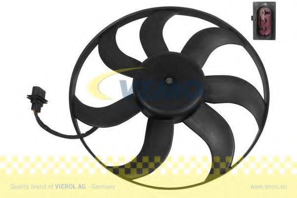 VEMO V15-01-1884 Вентилятор, охлаждение двигателя для VOLKSWAGEN (Фольксваген) VEMO V15-01-1884 Вентилятор, охлаждение двигателя для VOLKSWAGEN (Фольксваген)