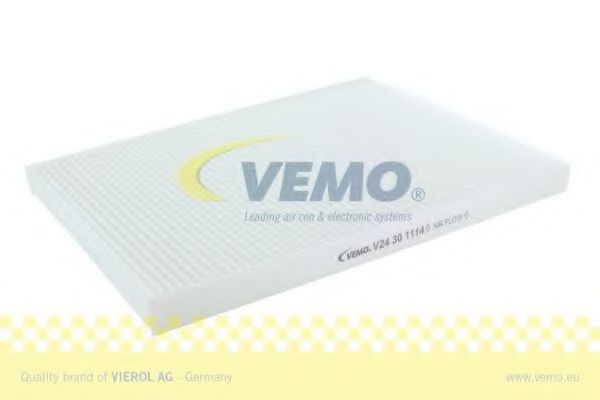VEMO V24-30-1114 Фильтр, воздух во внутренном пространстве для ALFA ROMEO 166 (Альфа ромео 166) VEMO V24-30-1114 Фильтр, воздух во внутренном пространстве для ALFA ROMEO 166 (Альфа ромео 166)