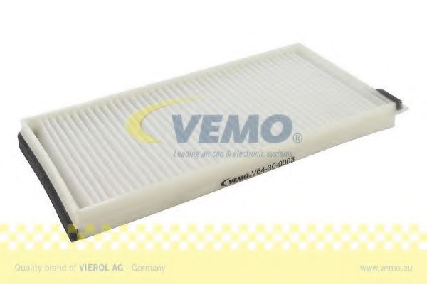VEMO V64-30-0003 Фильтр, воздух во внутренном пространстве для SUZUKI GRAND VITARA (Сузуки Гранд витара) VEMO V64-30-0003 Фильтр, воздух во внутренном пространстве для SUZUKI GRAND VITARA (Сузуки Гранд витара)