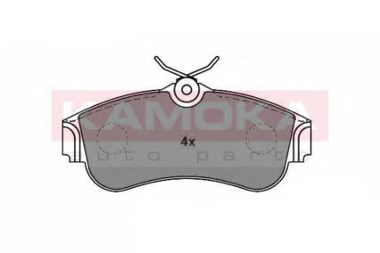 KAMOKA JQ1011208 Тормозные колодки для NISSAN PRIMERA (Ниссан Примера) KAMOKA JQ1011208 Тормозные колодки для NISSAN PRIMERA (Ниссан Примера)