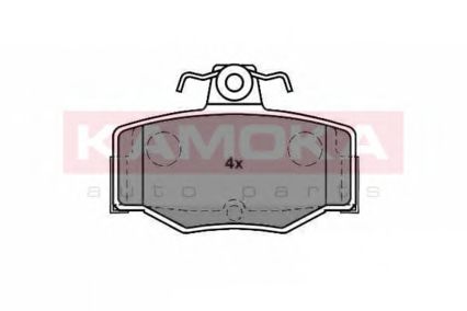 KAMOKA JQ1011414 Тормозные колодки для NISSAN PRIMERA (Ниссан Примера) KAMOKA JQ1011414 Тормозные колодки для NISSAN PRIMERA (Ниссан Примера)