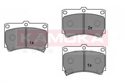 KAMOKA JQ1011430 Тормозные колодки для MAZDA FAMILIA V (Мазда Фамилиа v) KAMOKA JQ1011430 Тормозные колодки для MAZDA FAMILIA V (Мазда Фамилиа v)