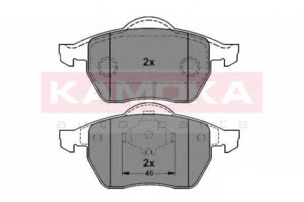 KAMOKA JQ1012334 Тормозные колодки для VOLKSWAGEN (Фольксваген) KAMOKA JQ1012334 Тормозные колодки для VOLKSWAGEN (Фольксваген)