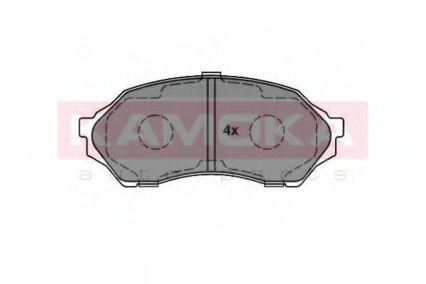 KAMOKA JQ1012910 Тормозные колодки для MAZDA 323 F/P VI (Мазда 323 ф/п vи) KAMOKA JQ1012910 Тормозные колодки для MAZDA 323 F/P VI (Мазда 323 ф/п vи)