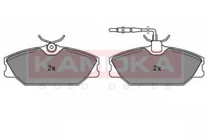 KAMOKA JQ101812 Комплект тормозных колодок, дисковый тормоз 