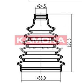 KAMOKA 1146040 Пыльник, приводной вал для FORD MONDEO (Форд Мондэо) KAMOKA 1146040 Пыльник, приводной вал для FORD MONDEO (Форд Мондэо)